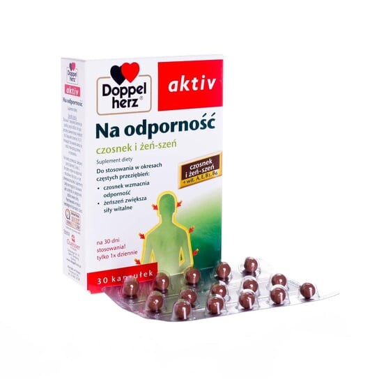Doppelherz актив, биологически активная добавка для иммунитета, чеснок и женьшень, 30 капсул.
Doppelherz актив, биологически активная добавка для иммунитета, чеснок и женьшень, 30 капсул.