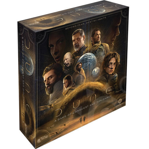 Настольная игра Gale Force 9 Dune: A Game of Conquest & Diplomacy (Film Version)
Настольная игра Gale Force 9 Dune: A Game of Conquest & Diplomacy (Film Version)