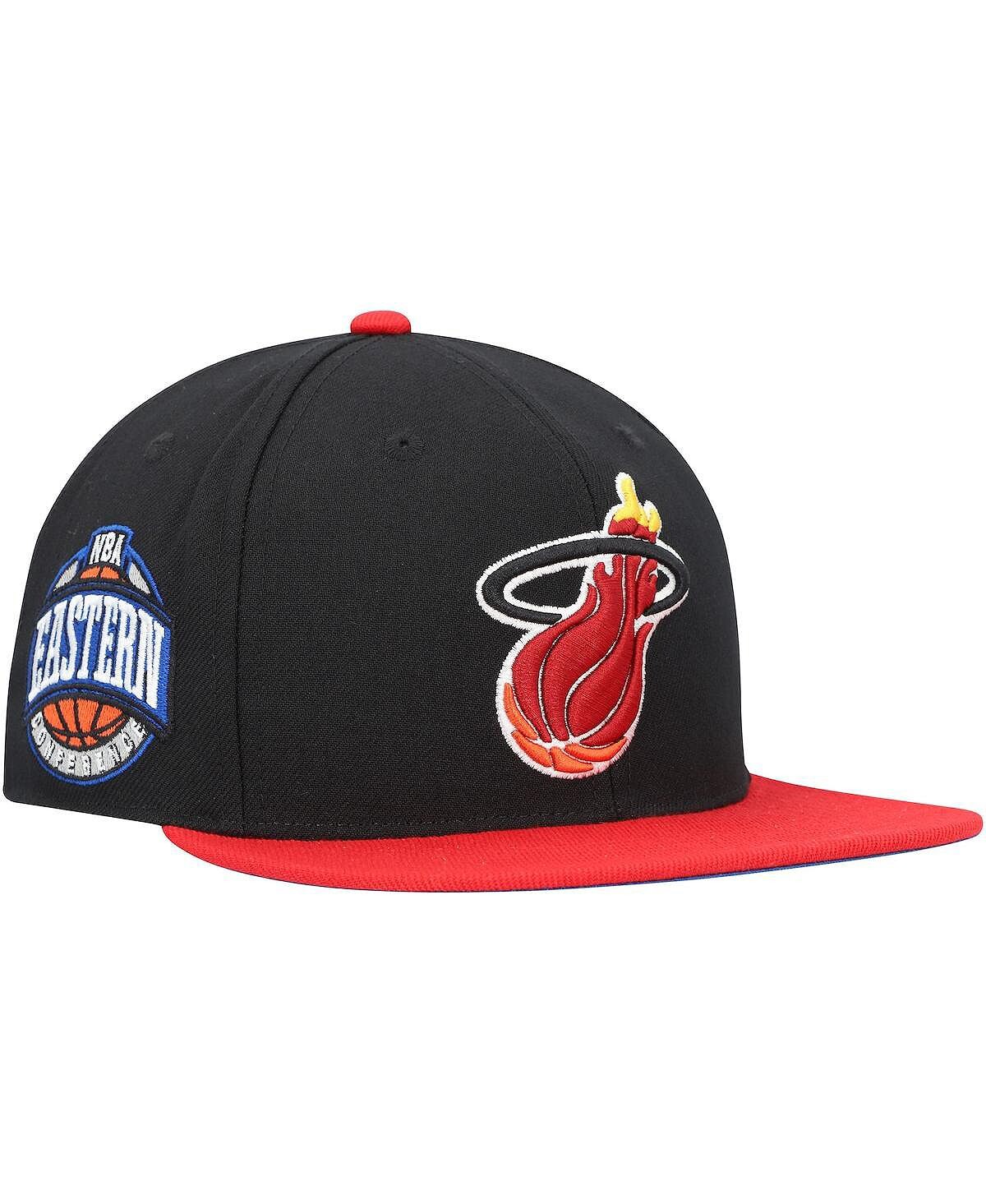 Мужская черная, красная приталенная шляпа из твердой древесины Miami Heat Classics Coast to Coast Mitchell & Ness
Мужская черная, красная приталенная шляпа из твердой древесины Miami Heat Classics Coast to Coast Mitchell & Ness