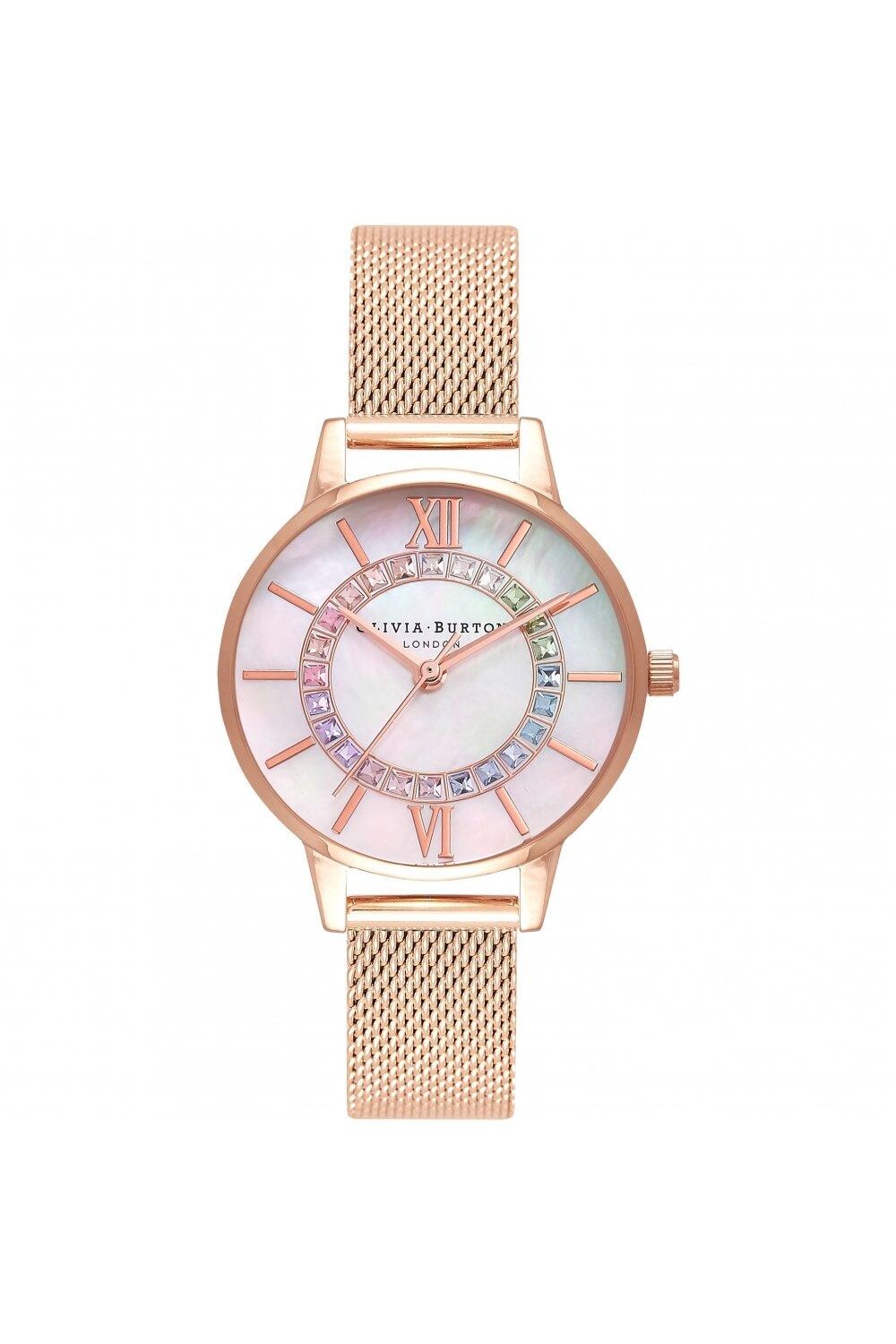 Модные аналоговые кварцевые часы Wonderland из нержавеющей стали — Ob16Wd95 Olivia Burton, белый
Модные аналоговые кварцевые часы Wonderland из нержавеющей стали — Ob16Wd95 Olivia Burton, белый