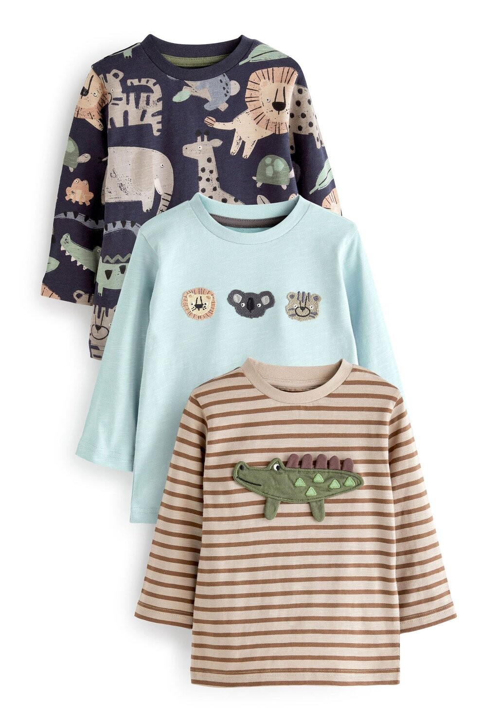 Топ с длинными рукавами 3 PACK APPLIQUÉ TRANSPORT Next, цвет charcoal grey safari animals
Топ с длинными рукавами 3 PACK APPLIQUÉ TRANSPORT Next, цвет charcoal grey safari animals