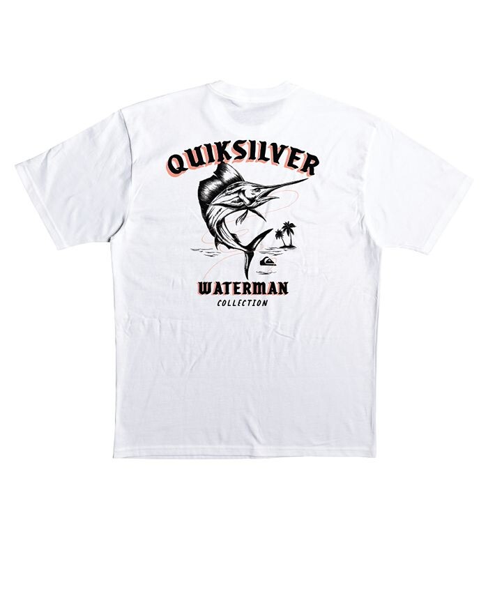 Мужская футболка Quiksilver с короткими рукавами и рыбками Quiksilver Waterman, белый
Мужская футболка Quiksilver с короткими рукавами и рыбками Quiksilver Waterman, белый
