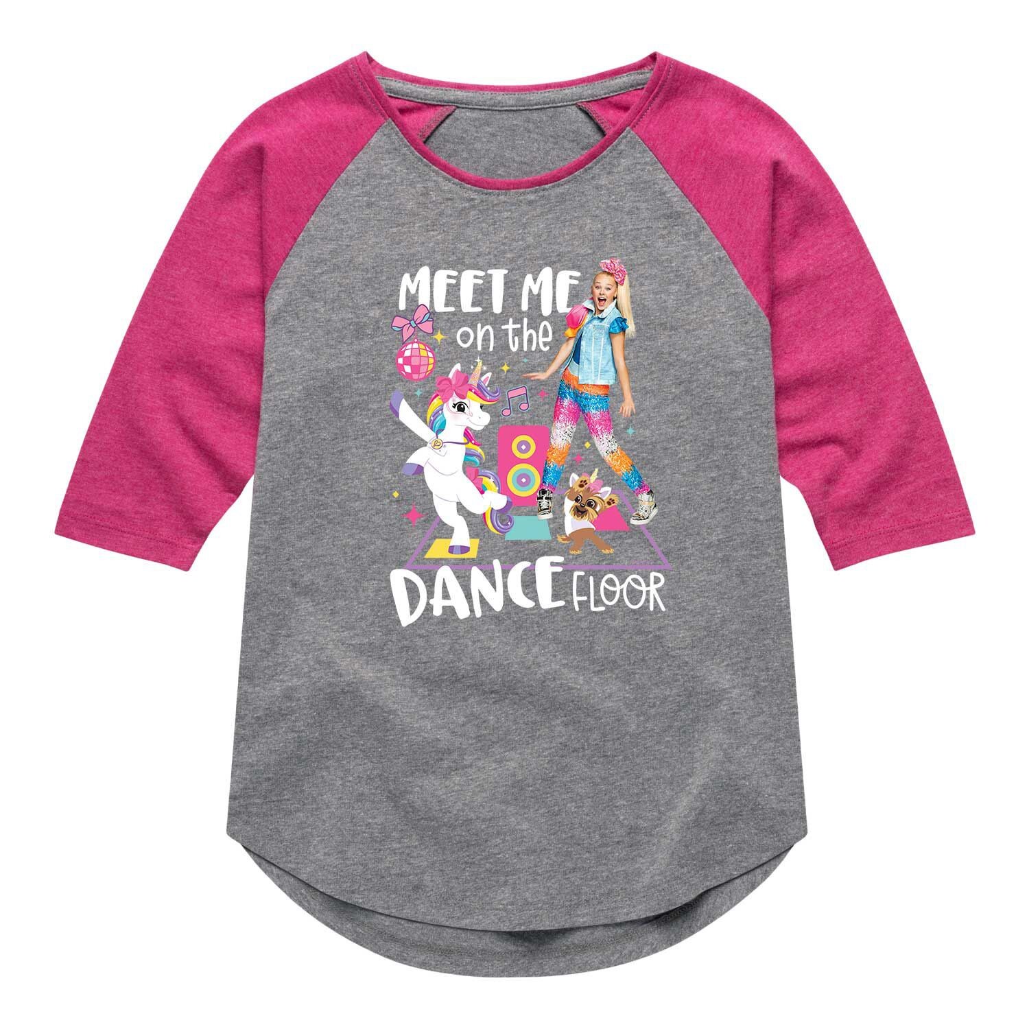 Футболка реглан для девочек 7–16 лет JoJo Siwa Meet Me On The Dance Floor Licensed Character
Футболка реглан для девочек 7–16 лет JoJo Siwa Meet Me On The Dance Floor Licensed Character