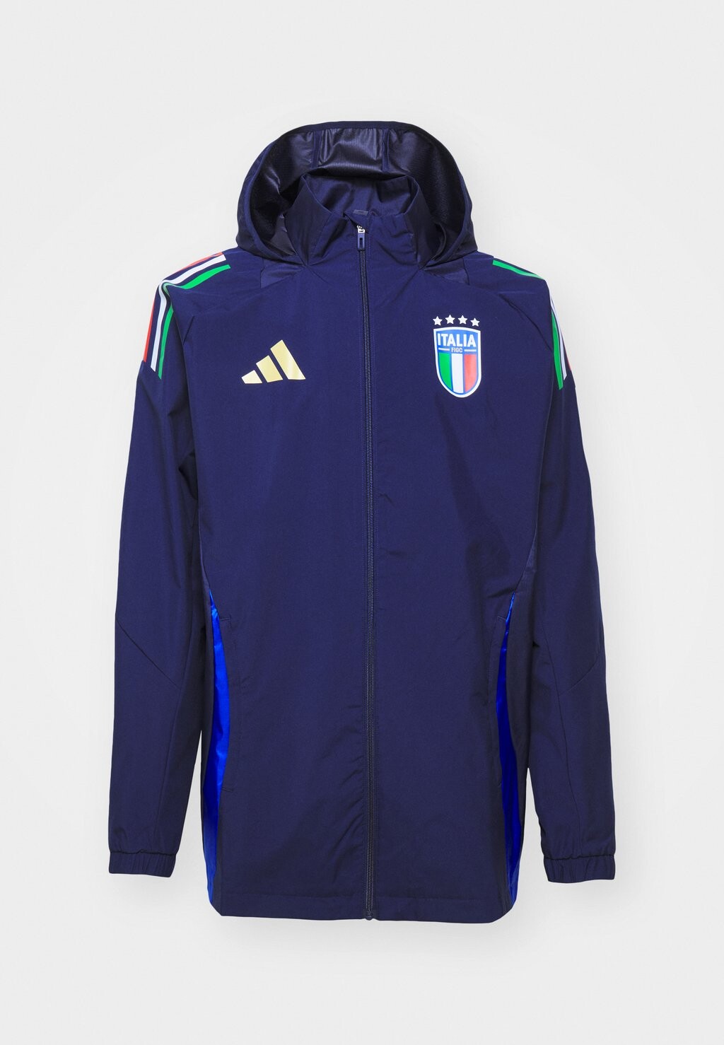 Тренировочная куртка Italy Figc Allweather Jacket adidas Performance, темно-синий
Тренировочная куртка Italy Figc Allweather Jacket adidas Performance, темно-синий