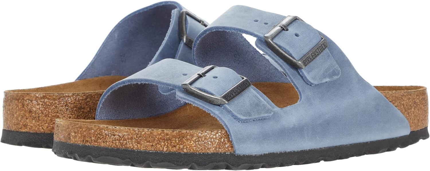 Сандалии Birkenstock Arizona Soft Footbed - Oiled Leather, цвет Dusty Blue Oiled Leather
Сандалии Birkenstock Arizona Soft Footbed - Oiled Leather, цвет Dusty Blue Oiled Leather