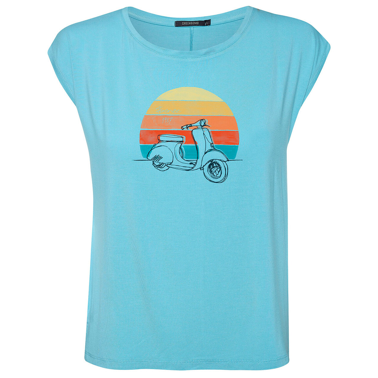 Футболка Greenbomb Women's Lifestyle Scooter Timid Sea Water Tops, цвет Sea Water
Футболка Greenbomb Women's Lifestyle Scooter Timid Sea Water Tops, цвет Sea Water