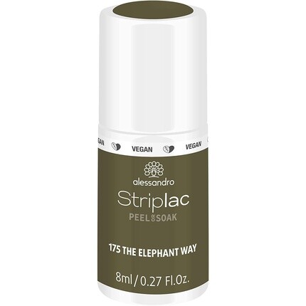 Striplac Peel Or Soak - The Elephant Way - светодиодный лак для ногтей оливкового цвета, Alessandro
Striplac Peel Or Soak - The Elephant Way - светодиодный лак для ногтей оливкового цвета, Alessandro