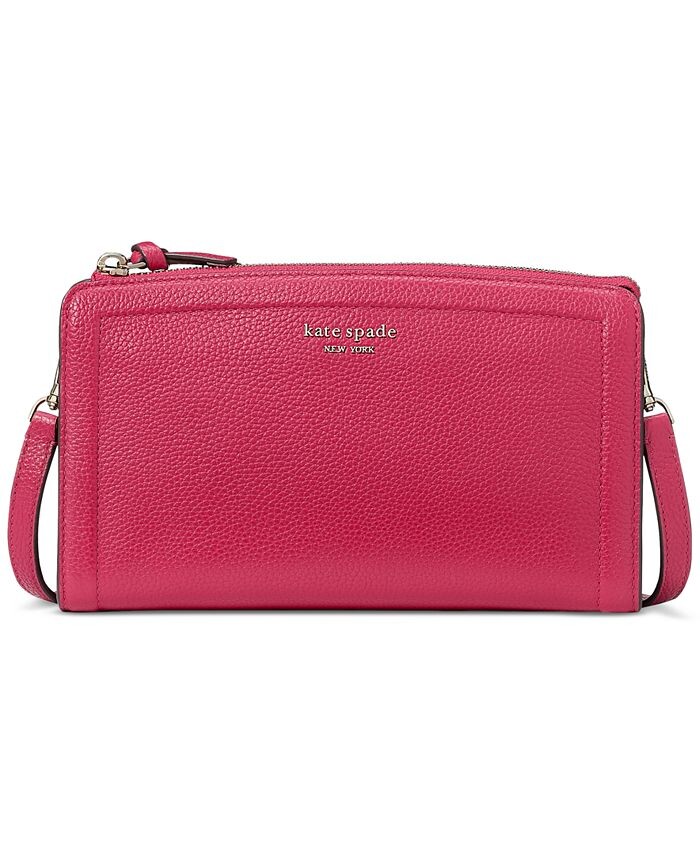 Плетеная сумка через плечо Knott из шагреневой кожи kate spade new york, красный
Плетеная сумка через плечо Knott из шагреневой кожи kate spade new york, красный
