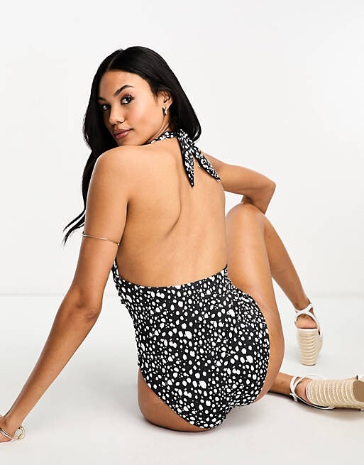 Однотонный купальник с глубоким вырезом и глубоким вырезом ASOS DESIGN Fuller Bust
Однотонный купальник с глубоким вырезом и глубоким вырезом ASOS DESIGN Fuller Bust