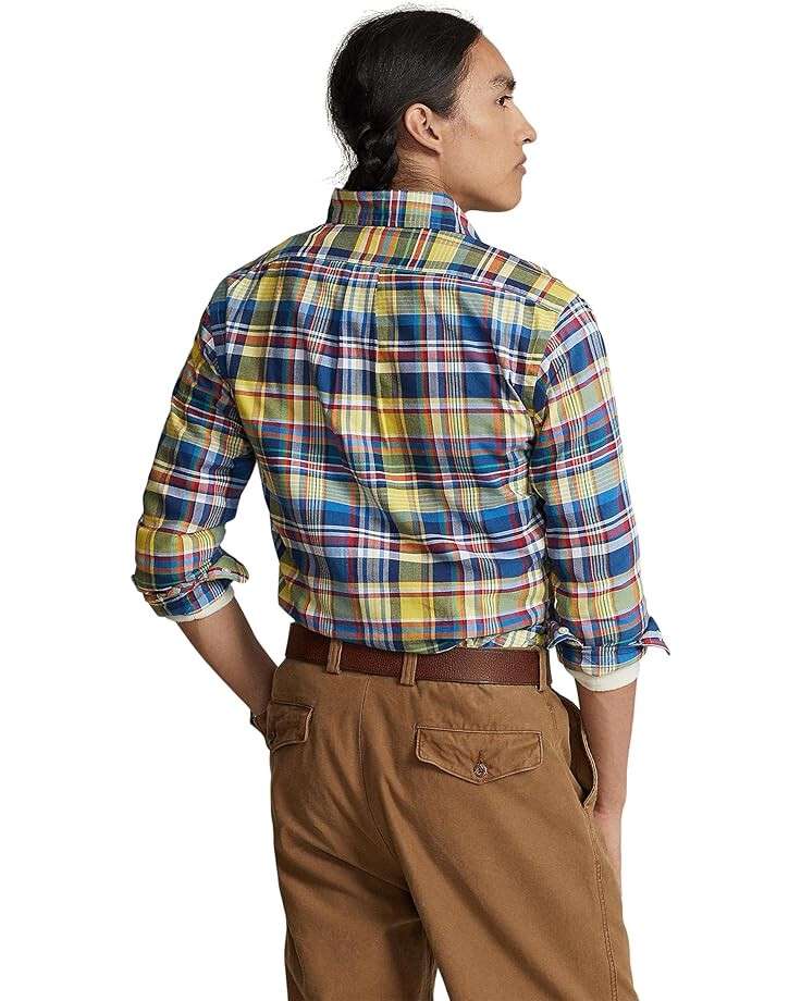 Рубашка Polo Ralph Lauren Classic Fit Plaid Oxford Shirt, цвет Blue/Yellow Multi
Рубашка Polo Ralph Lauren Classic Fit Plaid Oxford Shirt, цвет Blue/Yellow Multi