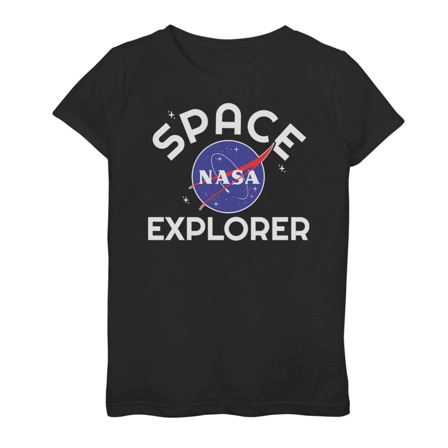 Классическая футболка с логотипом NASA Space Explorer для девочек 7–16 лет Licensed Character
Классическая футболка с логотипом NASA Space Explorer для девочек 7–16 лет Licensed Character