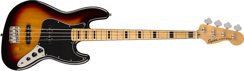 Басс гитара Fender Squier Classic Vibe '70s 4-String Electric Jazz Bass, 3-Tone Sunburst
Басс гитара Fender Squier Classic Vibe '70s 4-String Electric Jazz Bass, 3-Tone Sunburst
