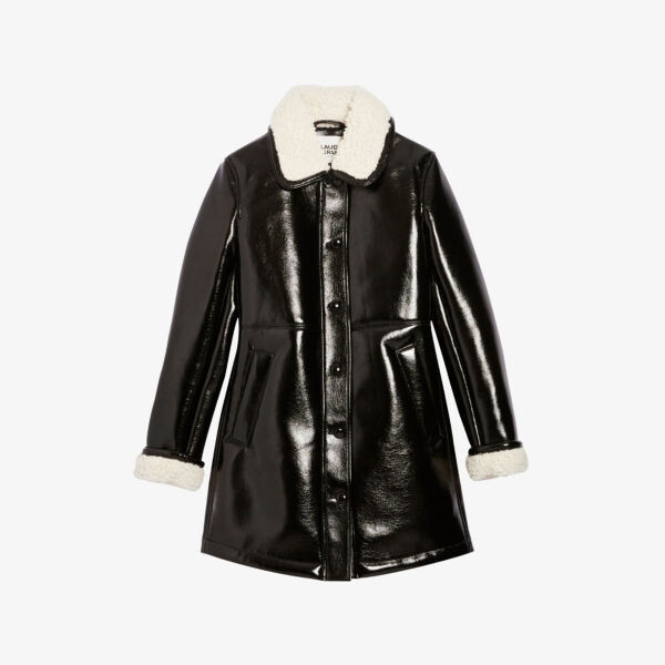 Укороченное пальто из искусственной кожи с широким воротником Claudie Pierlot, цвет divers
Укороченное пальто из искусственной кожи с широким воротником Claudie Pierlot, цвет divers