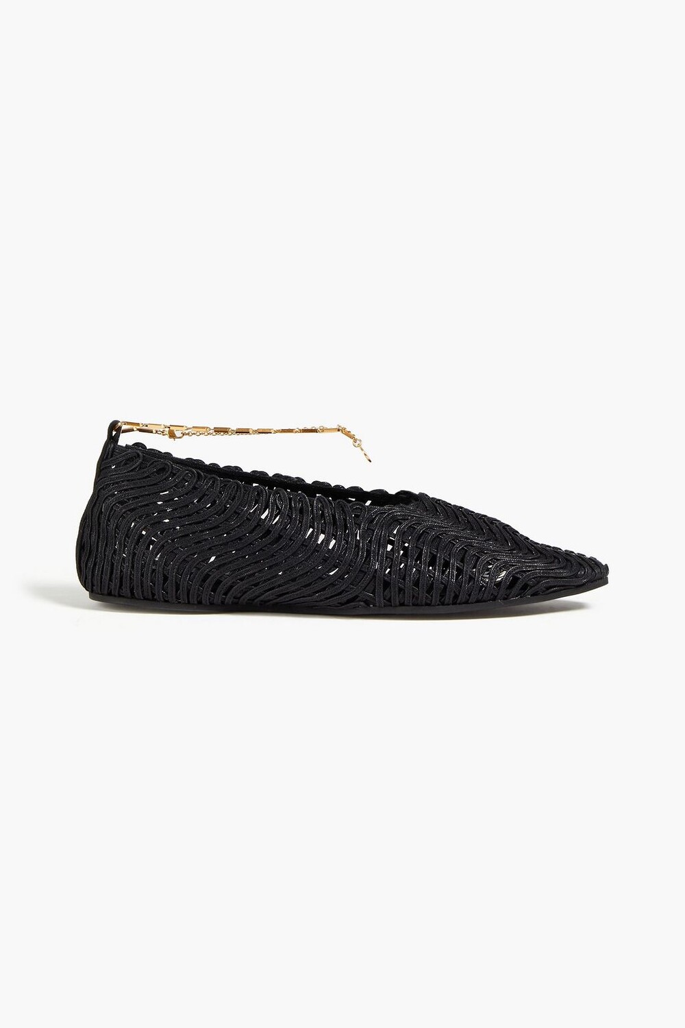 Туфли на плоской подошве из плетеной искусственной кожи с острым носком STELLA MCCARTNEY, черный
Туфли на плоской подошве из плетеной искусственной кожи с острым носком STELLA MCCARTNEY, черный
