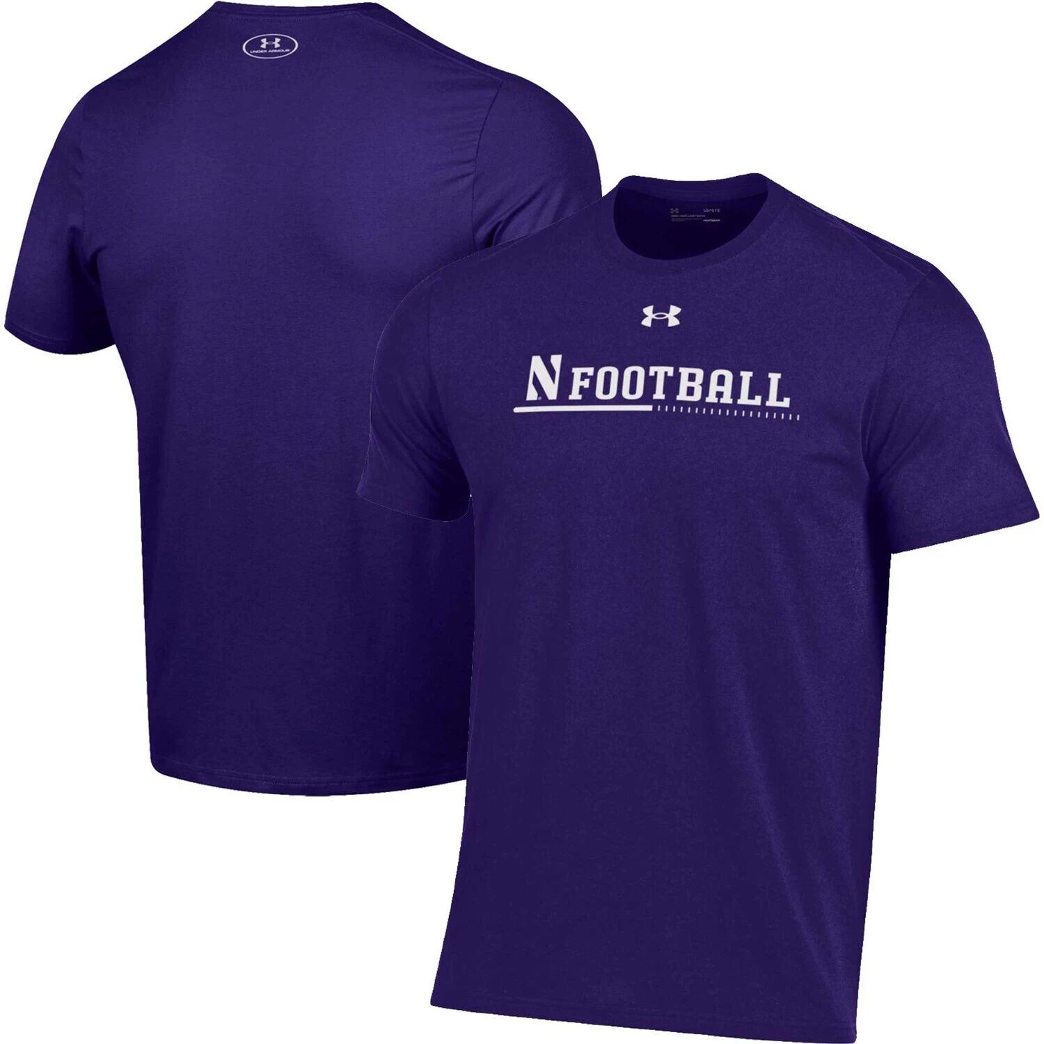 Мужская хлопковая футболка Under Armour фиолетового цвета Northwestern Wildcats 2022 Sideline Football Performance, Фиолетовый
Мужская хлопковая футболка Under Armour фиолетового цвета Northwestern Wildcats 2022 Sideline Football Performance, Фиолетовый