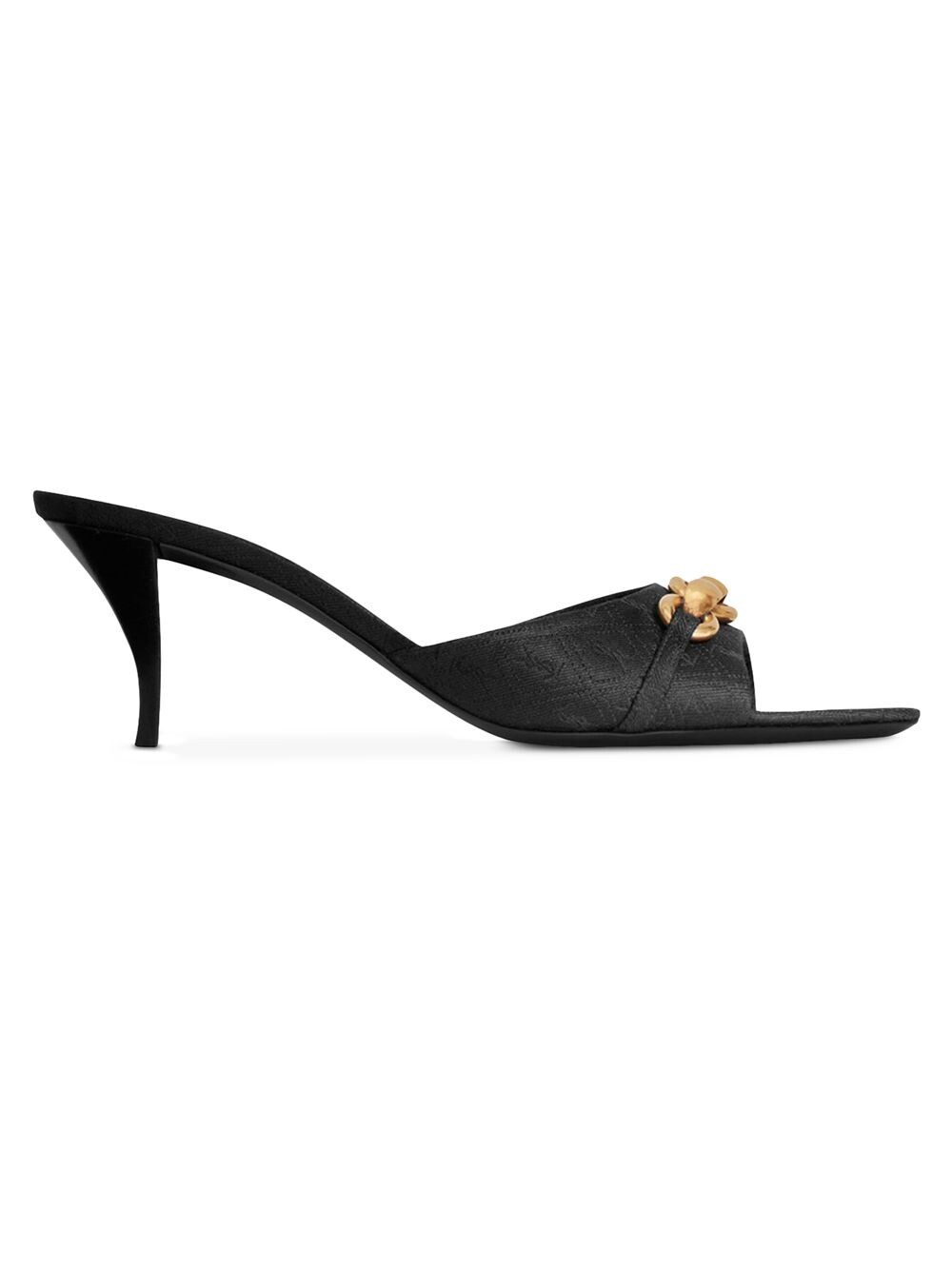 Туфли-мюли на каблуке Le Maillon из жаккардовой ткани с монограммой Saint Laurent, неро
Туфли-мюли на каблуке Le Maillon из жаккардовой ткани с монограммой Saint Laurent, неро