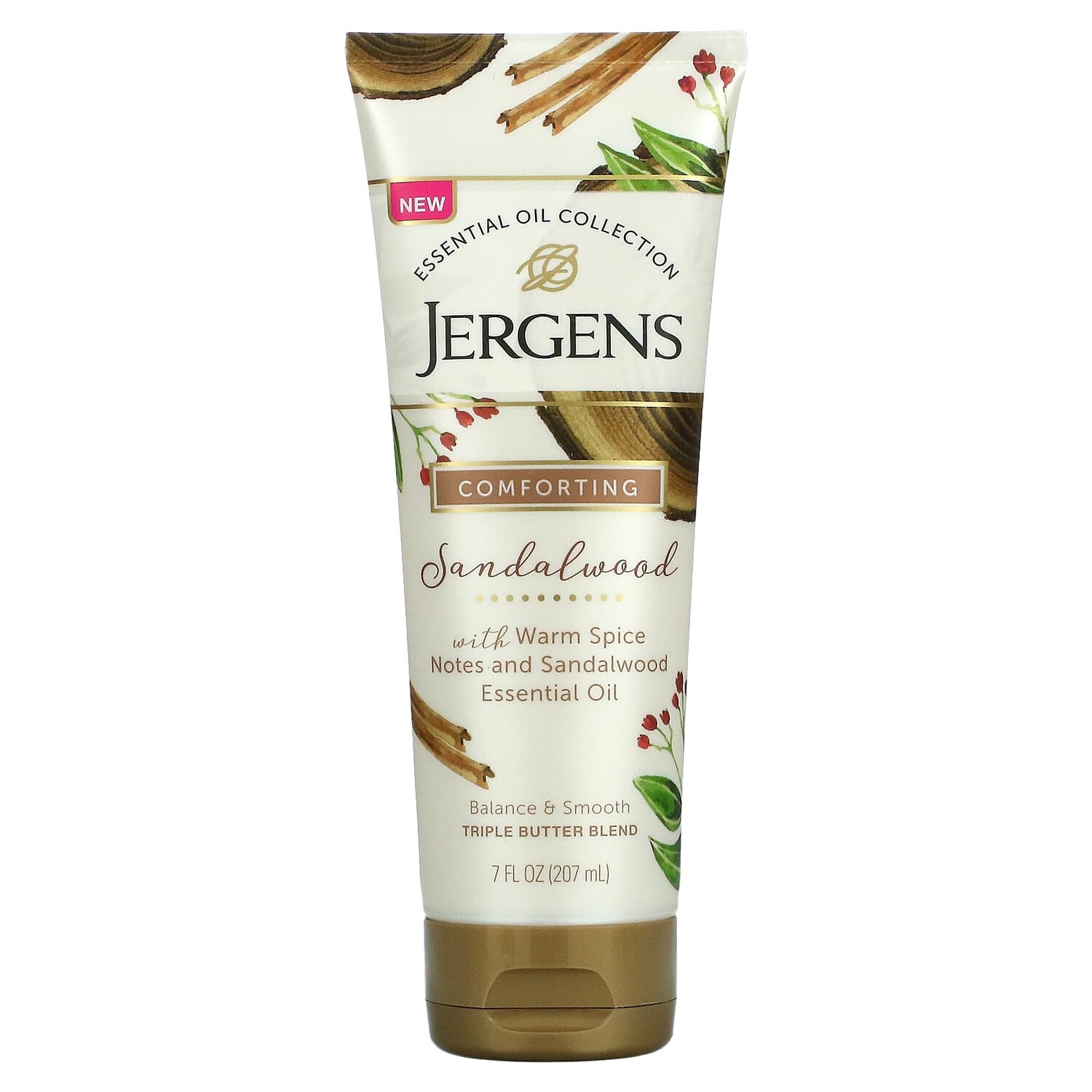 Essential Oil Collection, масло для тела, сандаловое дерево, 207 мл (7 жидк. Унций), Jergens
Essential Oil Collection, масло для тела, сандаловое дерево, 207 мл (7 жидк. Унций), Jergens