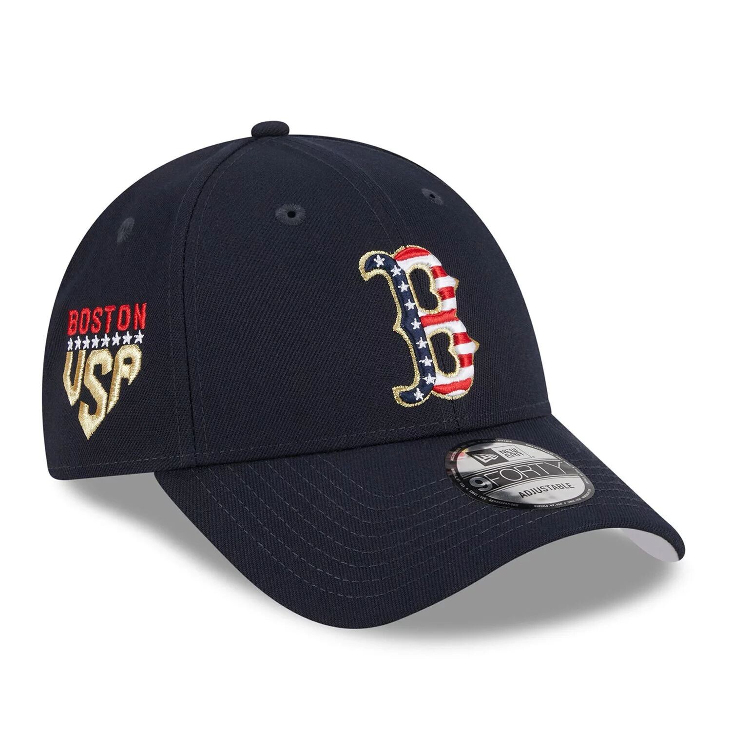 Мужская регулируемая кепка New Era Navy Boston Red Sox 2023 Четвертое июля 9FORTY
Мужская регулируемая кепка New Era Navy Boston Red Sox 2023 Четвертое июля 9FORTY