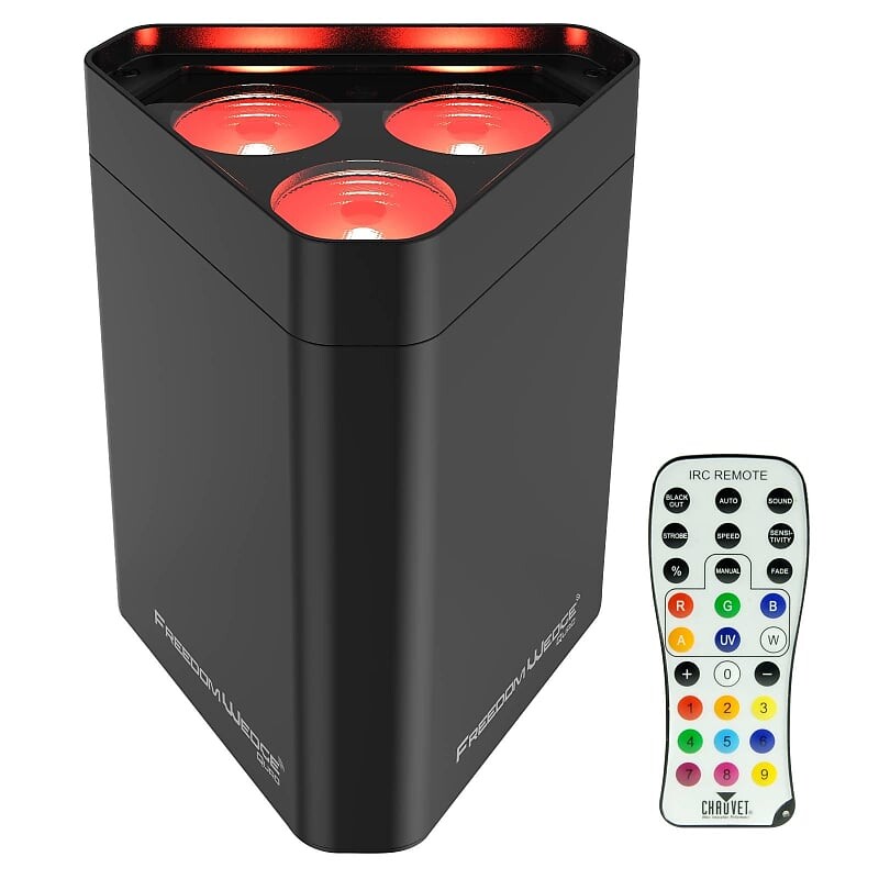 Прожектор Chauvet Chauvet DJ Freedom Wedge Quad Triangular LED Wireless Wash Light w D-Fi
Прожектор Chauvet Chauvet DJ Freedom Wedge Quad Triangular LED Wireless Wash Light w D-Fi
