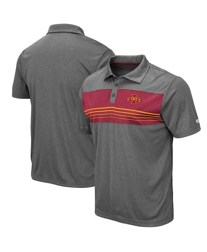 Мужская рубашка-поло с меланжевым оттенком Iowa State Cyclones Smithers Colosseum, серый
Мужская рубашка-поло с меланжевым оттенком Iowa State Cyclones Smithers Colosseum, серый