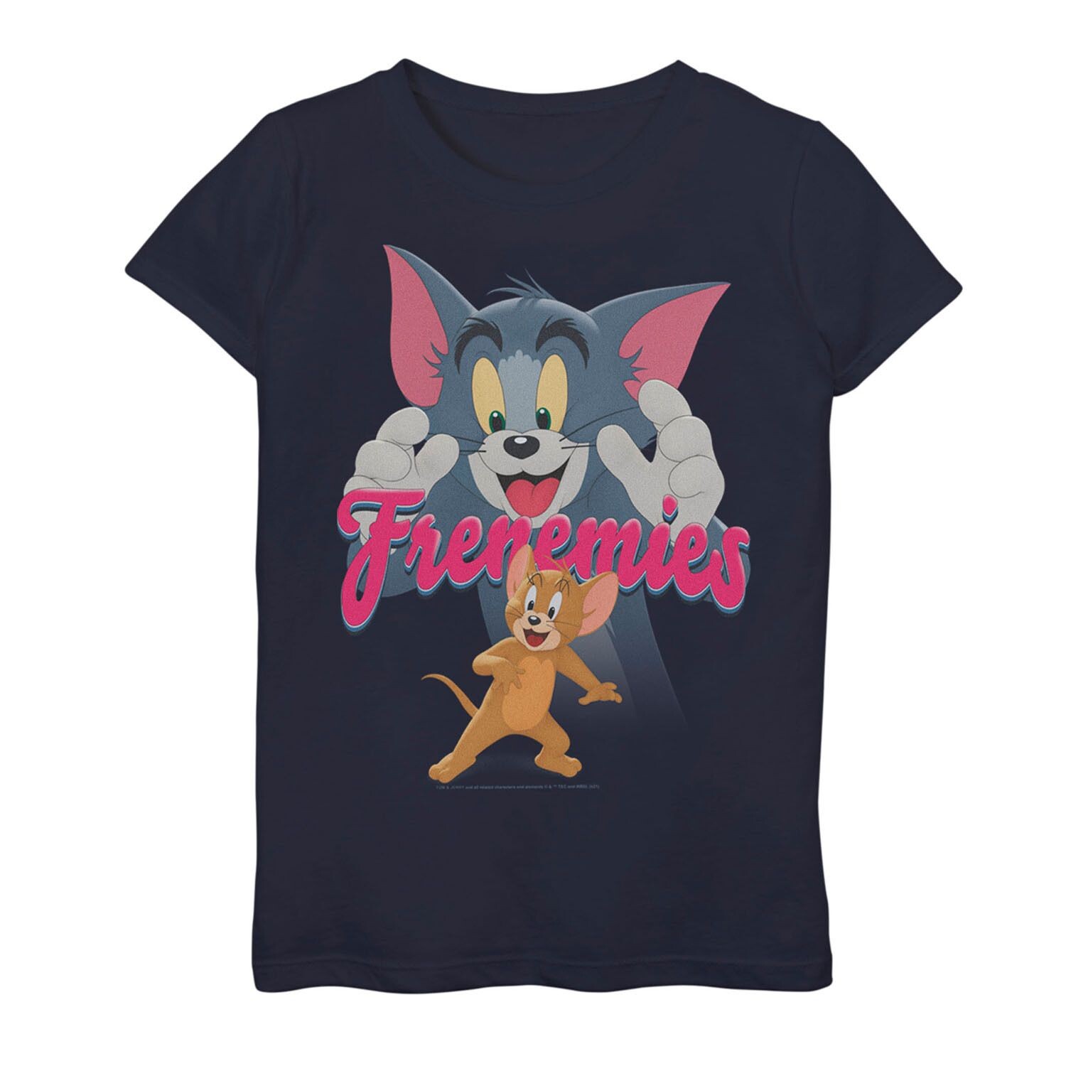 Футболка с рисунком Tom & Jerry Frenemies для девочек 7–16 лет Tom & Jerry Tom & Jerry Frenemies Licensed Character
Футболка с рисунком Tom & Jerry Frenemies для девочек 7–16 лет Tom & Jerry Tom & Jerry Frenemies Licensed Character