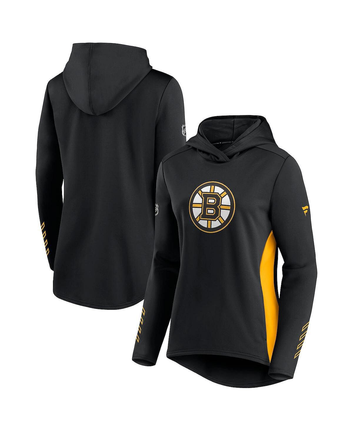 Женский фирменный черный и золотой пуловер с капюшоном Boston Bruins Authentic Pro Locker Room Fanatics
Женский фирменный черный и золотой пуловер с капюшоном Boston Bruins Authentic Pro Locker Room Fanatics