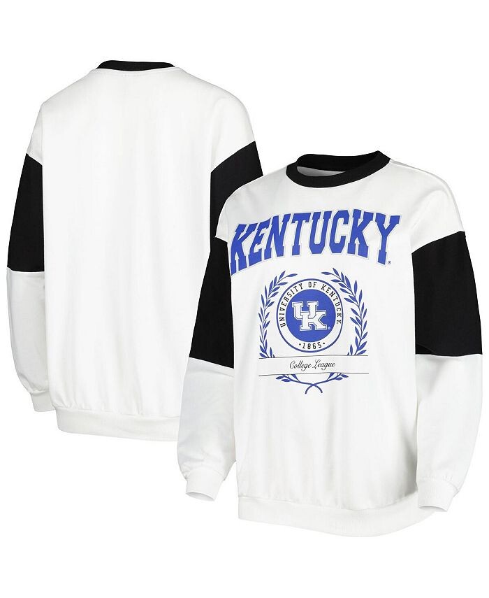 Женский белый свитшот с длинным рукавом Kentucky Wildcats It's A Vibe Gameday Couture, белый
Женский белый свитшот с длинным рукавом Kentucky Wildcats It's A Vibe Gameday Couture, белый