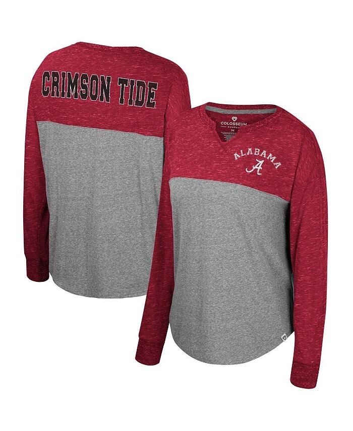 Женская футболка Oversized Tri-Blend с длинными рукавами и эффектом потертости Alabama Crimson Tide Jelly of the Month, цвета Хизер Серый, Багровый Colosseum, серый
Женская футболка Oversized Tri-Blend с длинными рукавами и эффектом потертости Alabama Crimson Tide Jelly of the Month, цвета Хизер Серый, Багровый Colosseum, серый