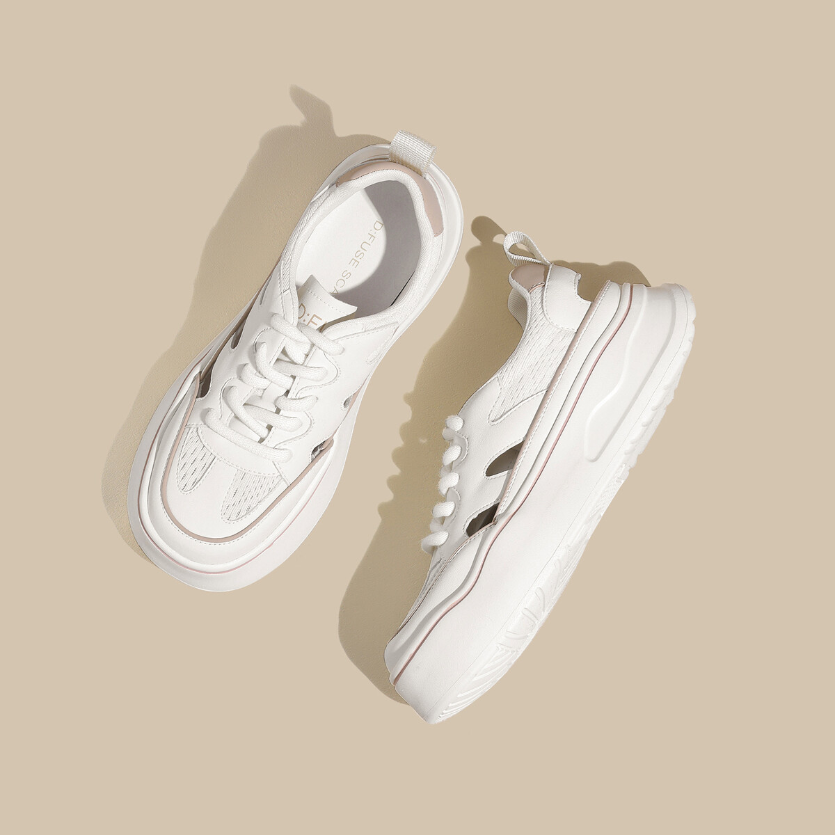 Кроссовки для образа жизни Женские низкие D:Fuse Scandinavia, цвет Off White/Beige
Кроссовки для образа жизни Женские низкие D:Fuse Scandinavia, цвет Off White/Beige