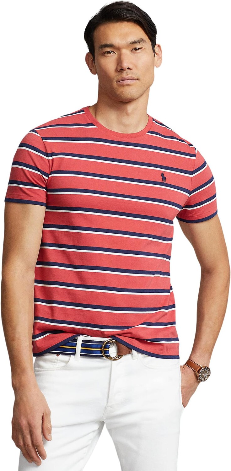 Классическая футболка из джерси с цветными блоками Polo Ralph Lauren, цвет Spring Red Multi
Классическая футболка из джерси с цветными блоками Polo Ralph Lauren, цвет Spring Red Multi