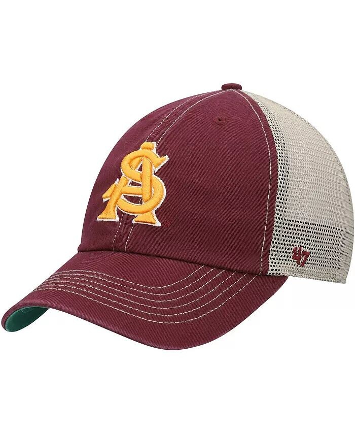 Мужская темно-бордовая кепка Arizona State Sun Devils Trawler Trucker Snapback '47 Brand, красный
Мужская темно-бордовая кепка Arizona State Sun Devils Trawler Trucker Snapback '47 Brand, красный