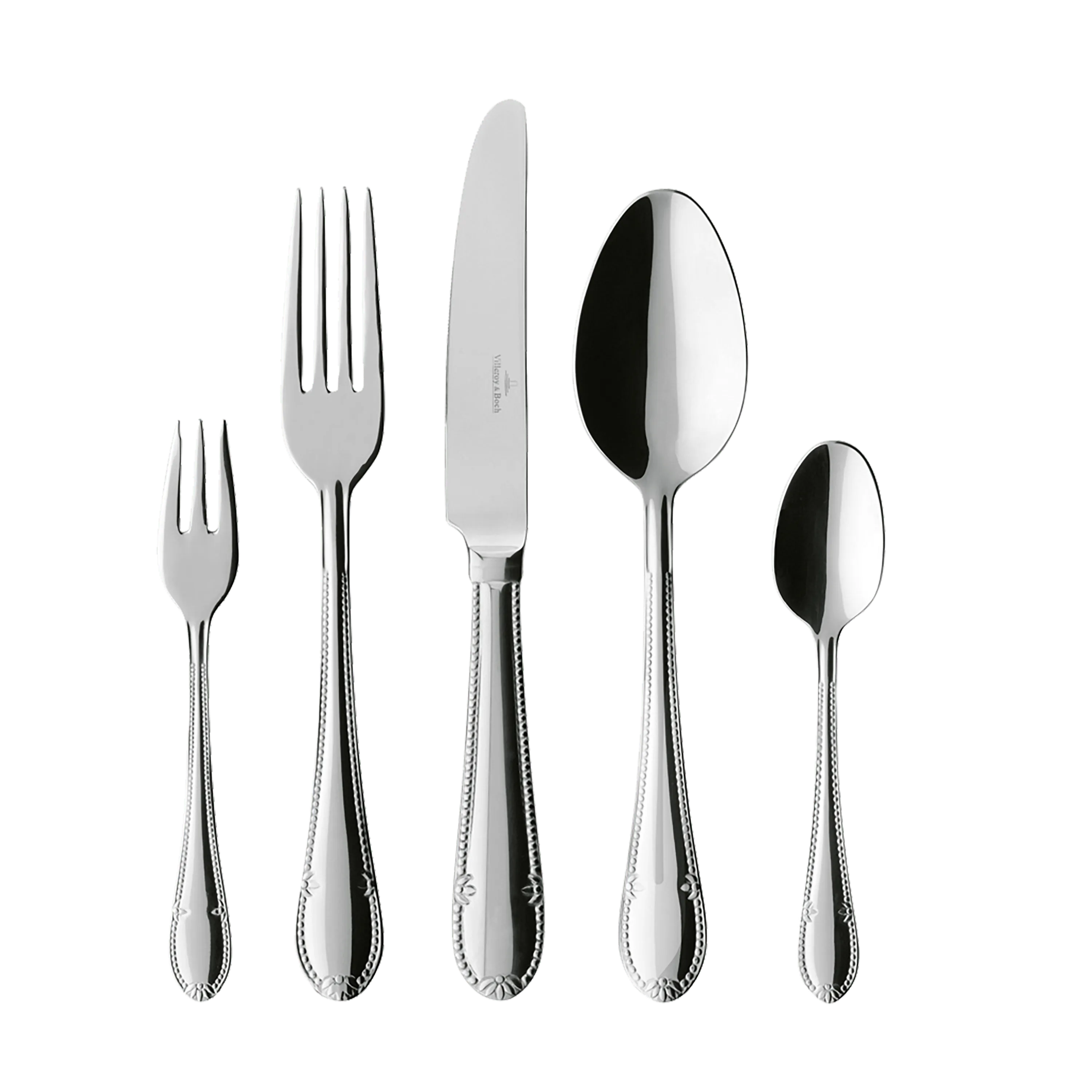 Набор столовых приборов Mademoiselle, 30 предметов Villeroy & Boch, серебряный/платиновый
Набор столовых приборов Mademoiselle, 30 предметов Villeroy & Boch, серебряный/платиновый