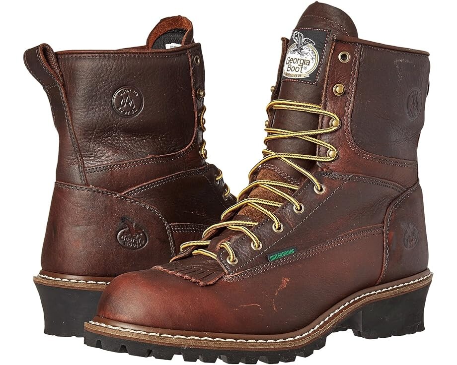 Ботинки Georgia Boot Logger 8" Waterproof w/ Removable Kiltie, цвет Tumbled Chocolate
Ботинки Georgia Boot Logger 8" Waterproof w/ Removable Kiltie, цвет Tumbled Chocolate