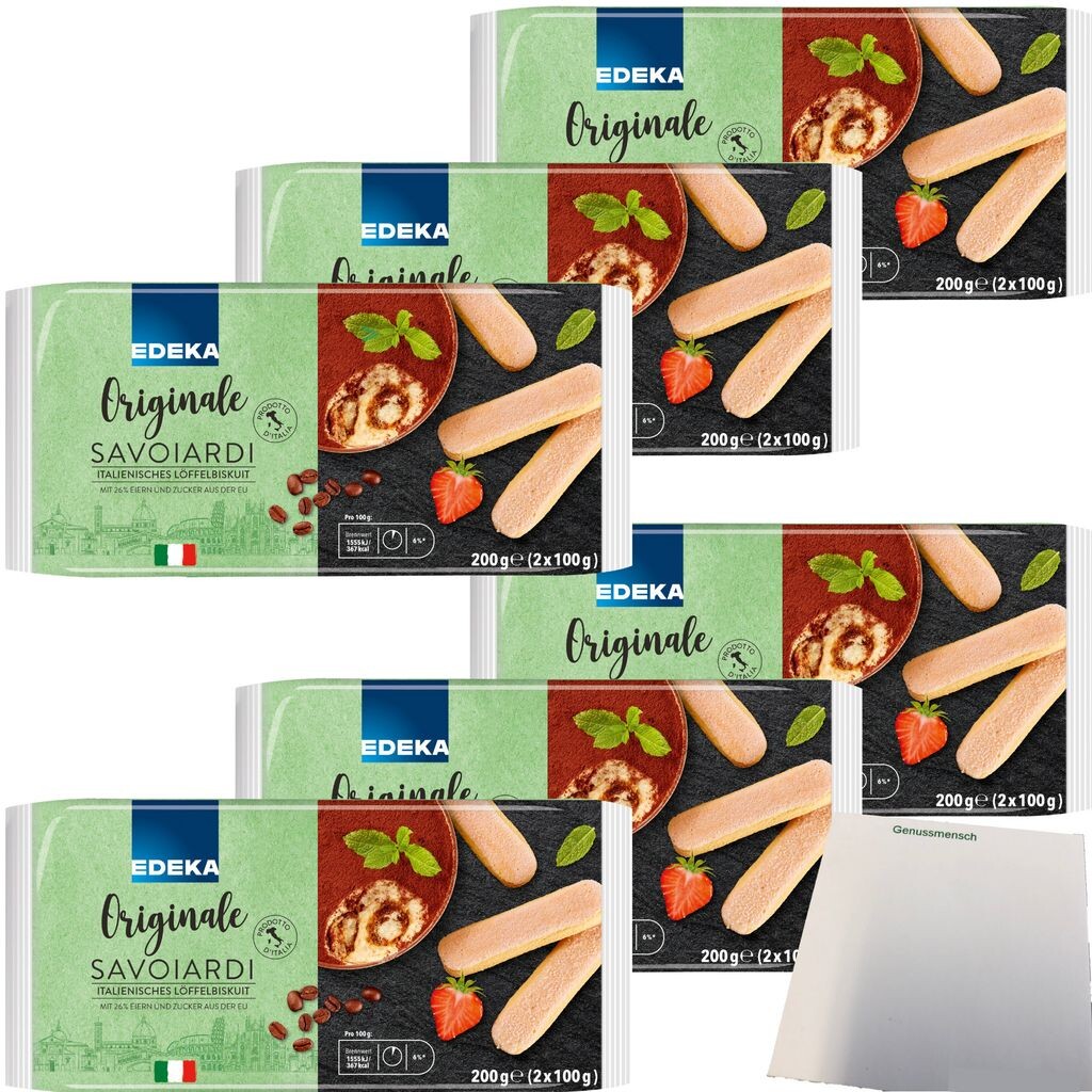 Ледяные пальчики Edeka, оригинал из Италии с сахарной корочкой, 6 шт. (6 упаковок по 200 г) + блок усы USY
Ледяные пальчики Edeka, оригинал из Италии с сахарной корочкой, 6 шт. (6 упаковок по 200 г) + блок усы USY
