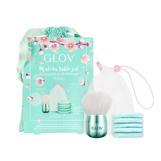Набор Glov, Matcha Latte Moon Pads, подушечки для снятия макияжа, 5 шт. + кисть Кабуки, кисть для макияжа + сумка
Набор Glov, Matcha Latte Moon Pads, подушечки для снятия макияжа, 5 шт. + кисть Кабуки, кисть для макияжа + сумка