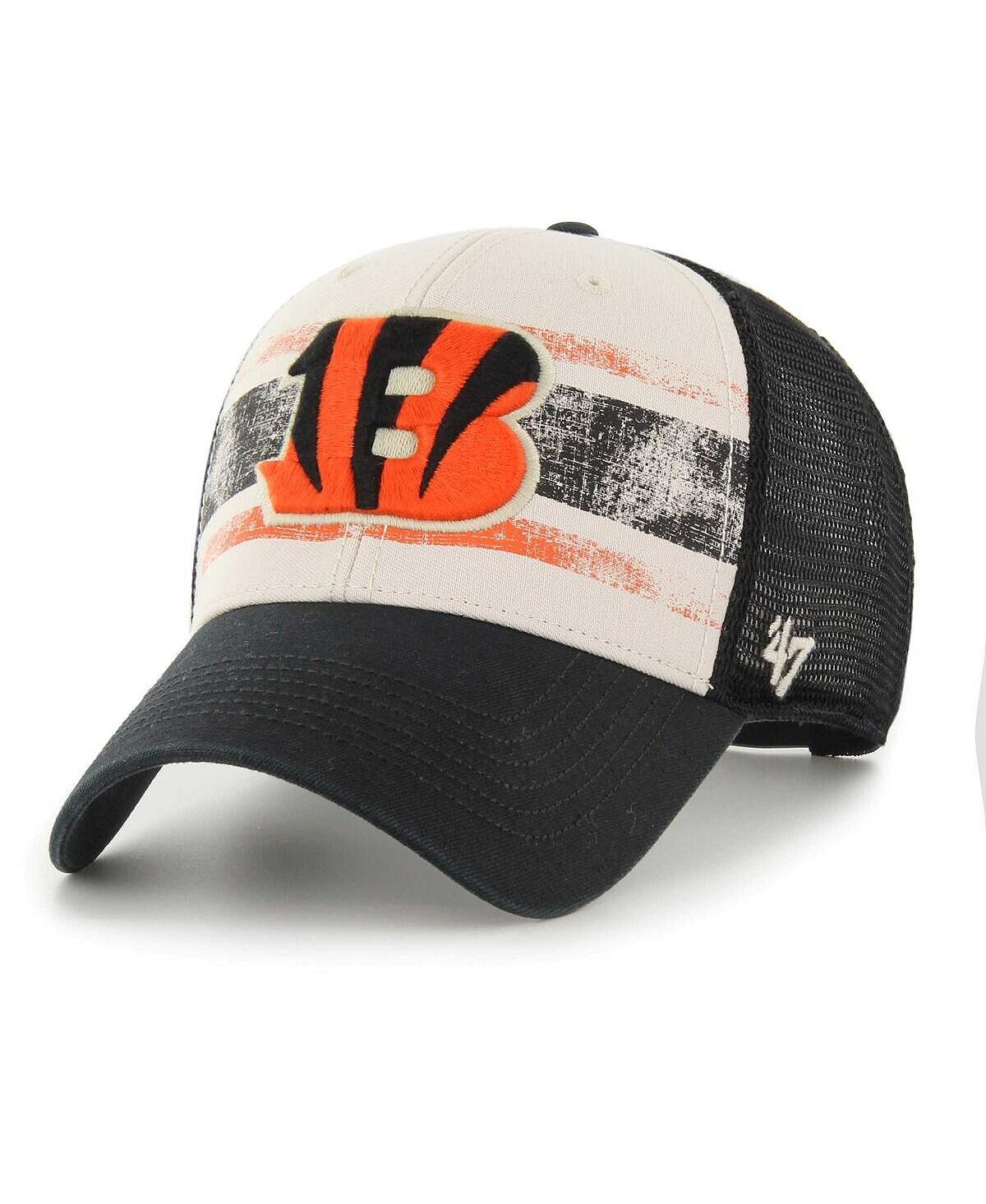 Мужская кремовая регулируемая кепка Cincinnati Bengals Breakout MVP Trucker '47 Brand
Мужская кремовая регулируемая кепка Cincinnati Bengals Breakout MVP Trucker '47 Brand
