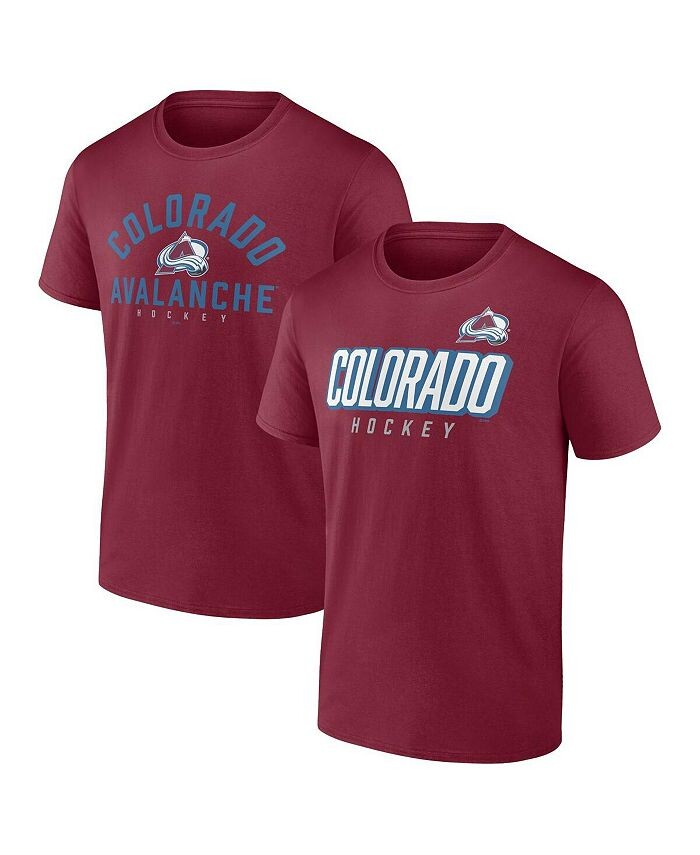 Набор из двух мужских футболок бордового цвета с надписью Colorado Avalanche Fanatics, красный
Набор из двух мужских футболок бордового цвета с надписью Colorado Avalanche Fanatics, красный