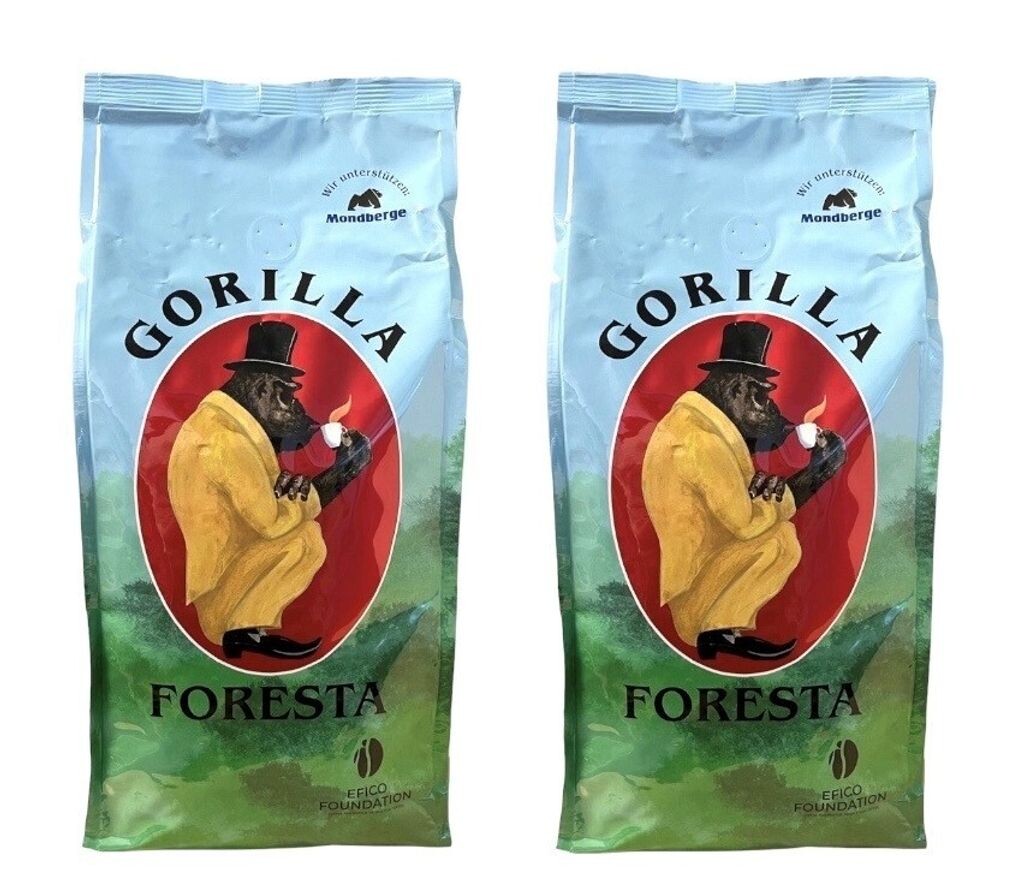 Кофе Joerges Gorilla Foresta 2x 1000 г обжаренных цельных зерен | Качественный кофе Арабика, смесь цельных зерен | Полностью автоматический портафильтр | кофе эспрессо Kaffeegroßrösterei A. Joerges
Кофе Joerges Gorilla Foresta 2x 1000 г обжаренных цельных зерен | Качественный кофе Арабика, смесь цельных зерен | Полностью автоматический портафильтр | кофе эспрессо Kaffeegroßrösterei A. Joerges