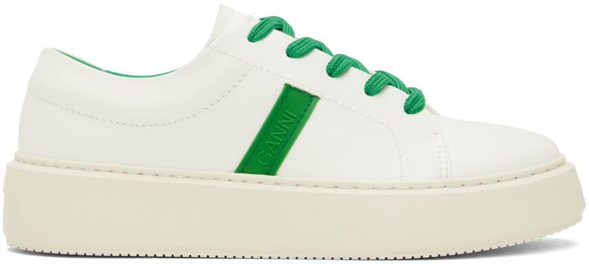 Бело-зеленые кроссовки Sporty Mix Cupsole Ganni, Зеленый, Бело-зеленые кроссовки Sporty Mix Cupsole Ganni
Бело-зеленые кроссовки Sporty Mix Cupsole Ganni, Зеленый, Бело-зеленые кроссовки Sporty Mix Cupsole Ganni