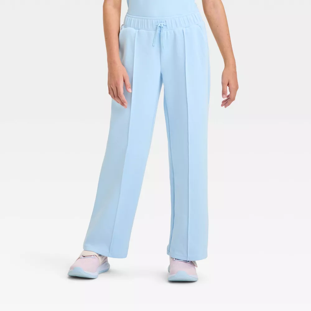 Брюки свободного покроя для девочек Airy Sleek Wide Leg - All In Motion, цвет Light Blue
Брюки свободного покроя для девочек Airy Sleek Wide Leg - All In Motion, цвет Light Blue