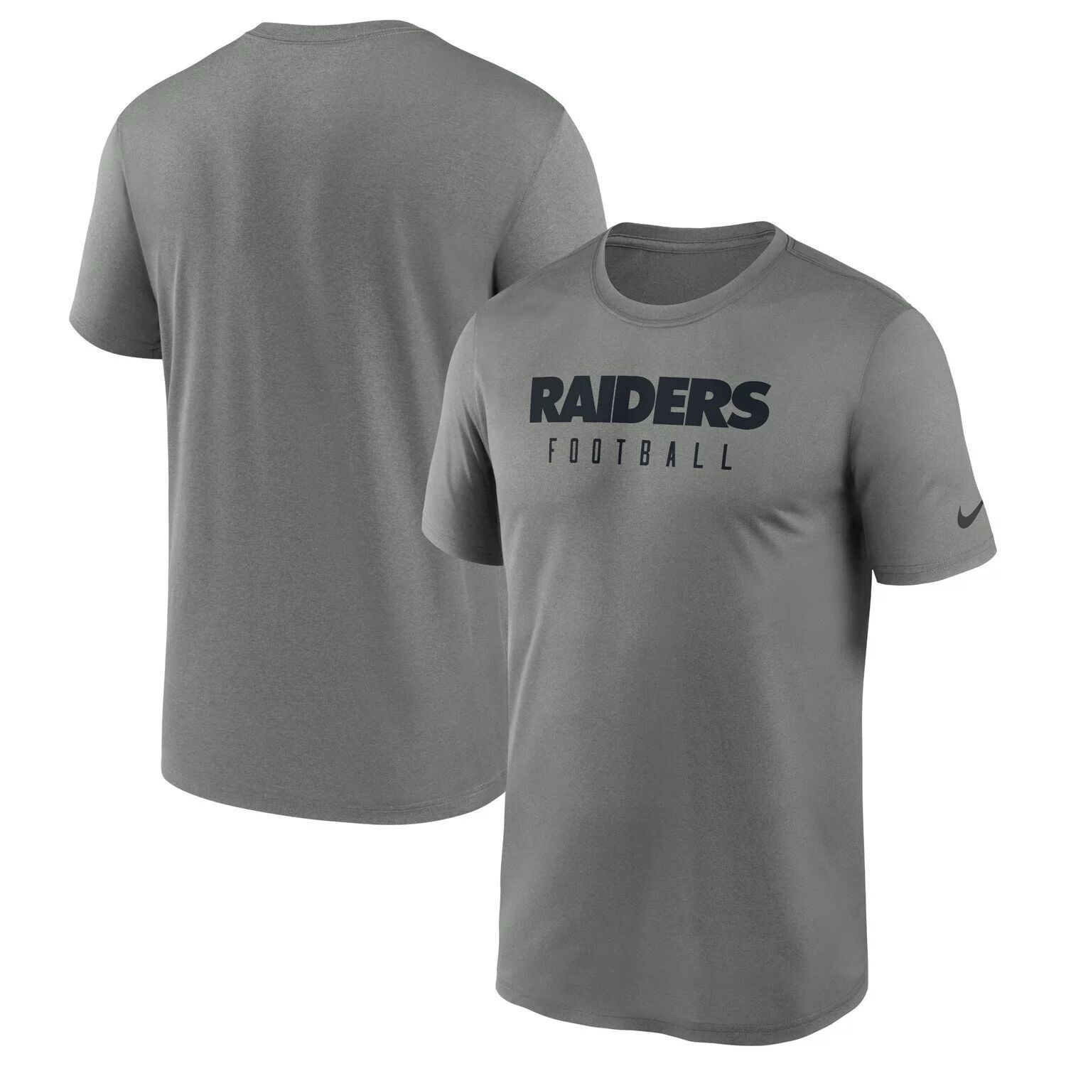 Мужская футболка серого цвета Las Vegas Raiders Sideline Legend Performance Nike, Серый
Мужская футболка серого цвета Las Vegas Raiders Sideline Legend Performance Nike, Серый