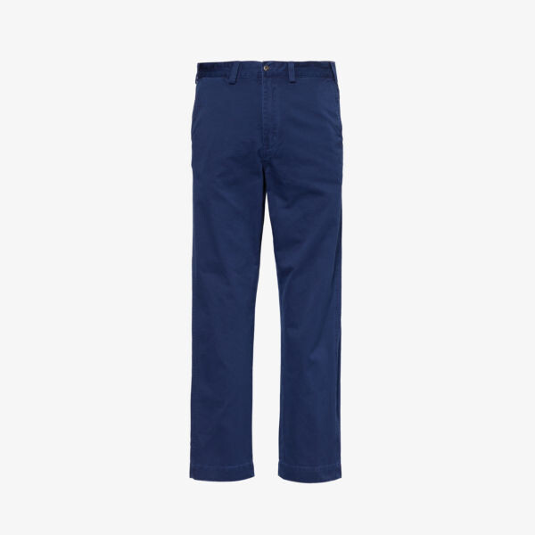 Хлопковые брюки свободного кроя прямого кроя с петлями для ремня Polo Ralph Lauren, синий
Хлопковые брюки свободного кроя прямого кроя с петлями для ремня Polo Ralph Lauren, синий