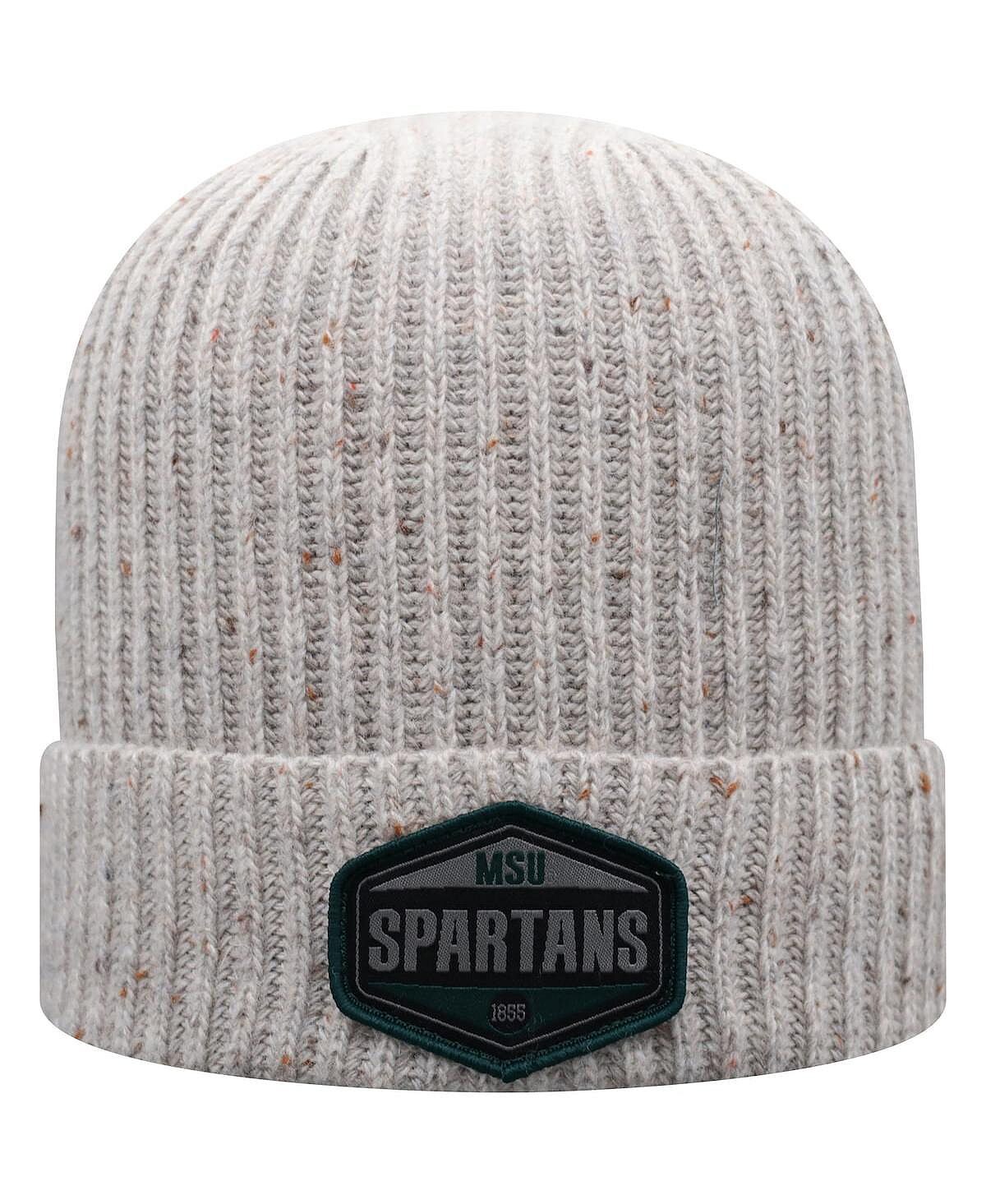 Мужская серая вязаная шапка с манжетами Michigan State Spartans Alp Top of the World
Мужская серая вязаная шапка с манжетами Michigan State Spartans Alp Top of the World