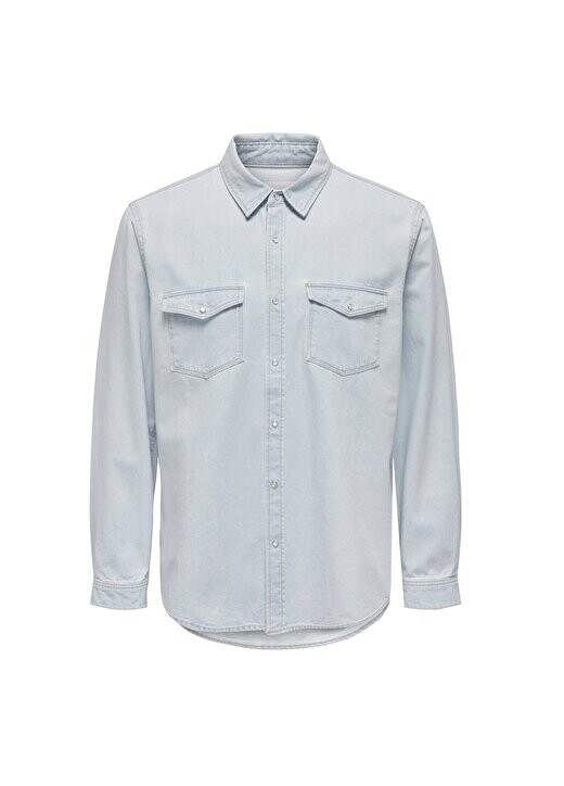 Комфортная мужская джинсовая рубашка 22023247_ONSBANE DENIM 3247 SHIRT N Only & Sons
Комфортная мужская джинсовая рубашка 22023247_ONSBANE DENIM 3247 SHIRT N Only & Sons