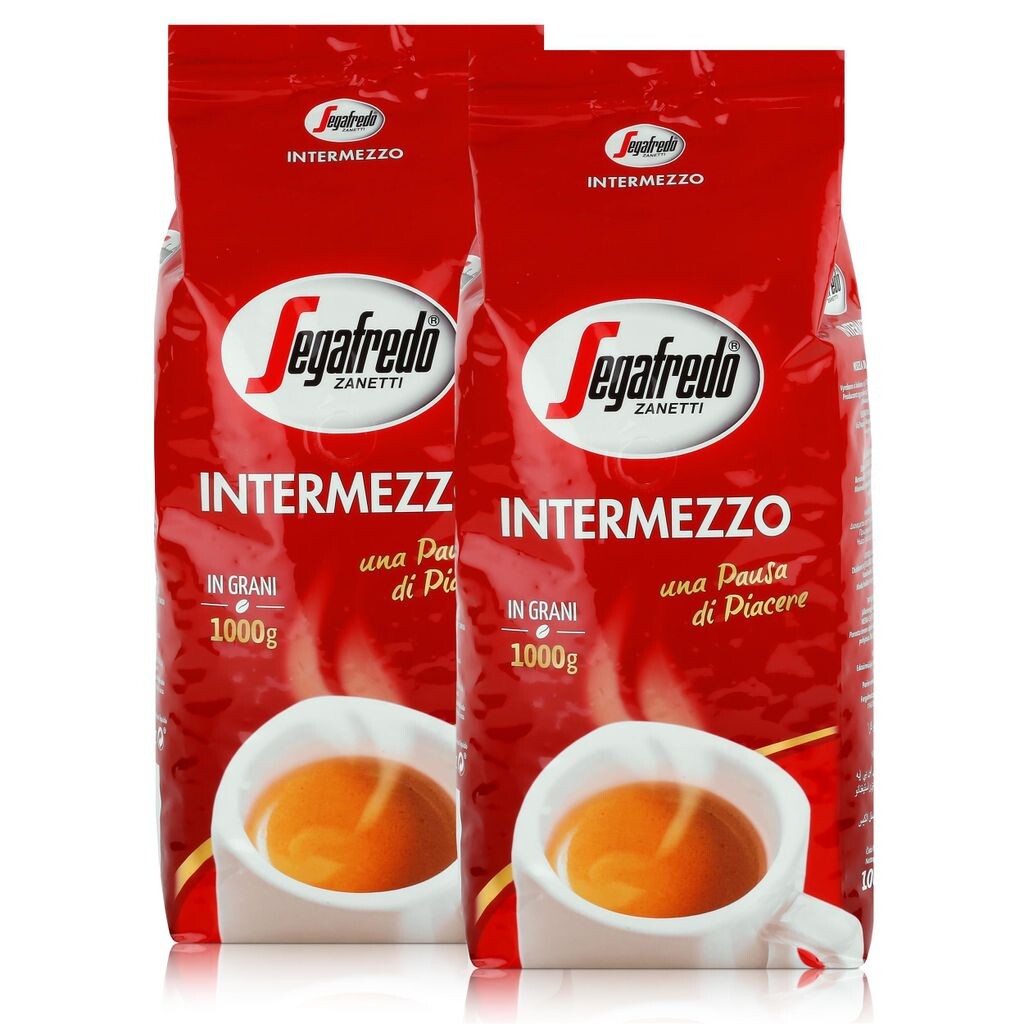 Кофе Segafredo Intermezzo эспрессо в зернах 1 кг — крепкий и пряный (2 шт. в упаковке)
Кофе Segafredo Intermezzo эспрессо в зернах 1 кг — крепкий и пряный (2 шт. в упаковке)