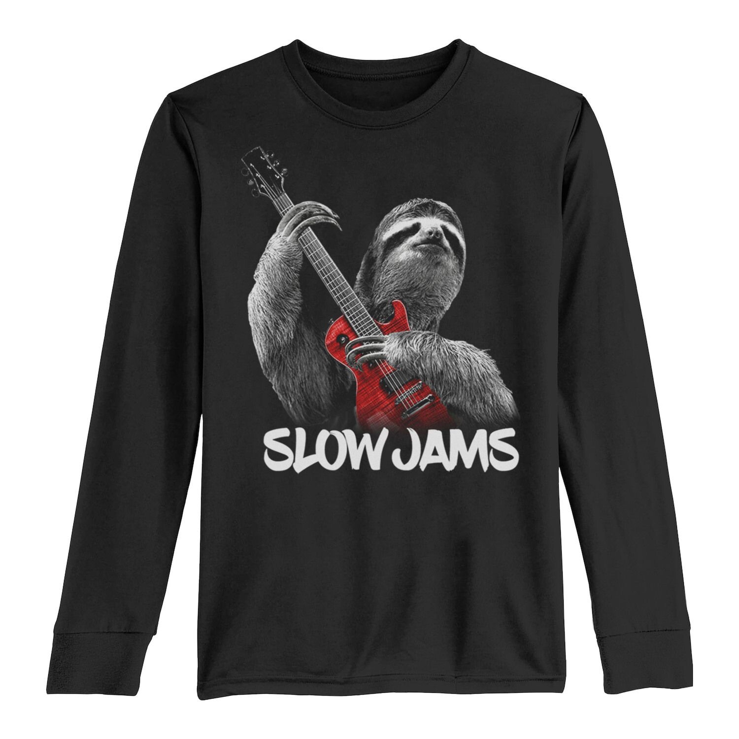 Футболка с длинными рукавами для мальчиков 8–20 лет Slow Jams Sloth Guitar Player Licensed Character
Футболка с длинными рукавами для мальчиков 8–20 лет Slow Jams Sloth Guitar Player Licensed Character