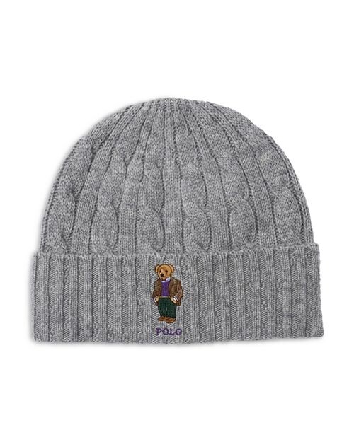 Классическая шапка с медвежьим принтом Cable Heritage Polo Ralph Lauren, цвет Gray
Классическая шапка с медвежьим принтом Cable Heritage Polo Ralph Lauren, цвет Gray