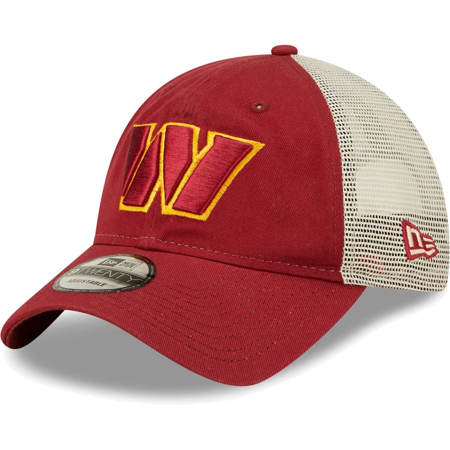 Мужская кепка New Era бордового/натурального цвета Washington Commanders Loyal 9TWENTY Trucker Snapback
Мужская кепка New Era бордового/натурального цвета Washington Commanders Loyal 9TWENTY Trucker Snapback