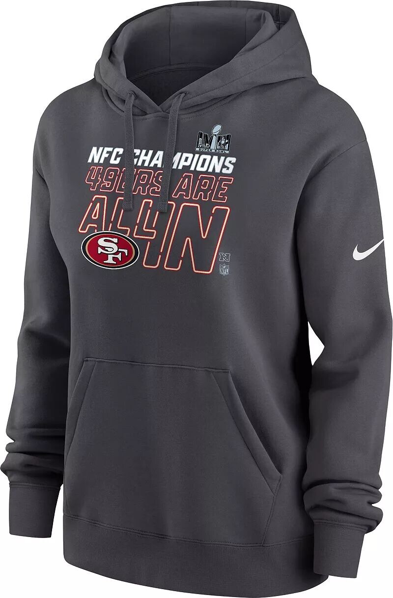 Женская толстовка Nike 2024 NFC Conference Champions San Francisco 49ers Locker Room Club
Женская толстовка Nike 2024 NFC Conference Champions San Francisco 49ers Locker Room Club