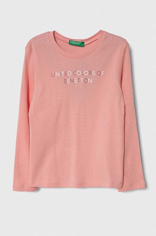 Хлопковая рубашка с длинными рукавами для мальчиков и девочек United Colors of Benetton, розовый
Хлопковая рубашка с длинными рукавами для мальчиков и девочек United Colors of Benetton, розовый